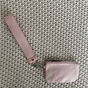 Lululemon Pink Wristlet Pouch